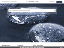 Tablet Screenshot of natuursteen-info.be